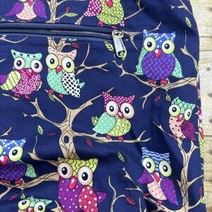 Cute Owl Print Sling‎ Bag Crossbody Purse Navy Blue